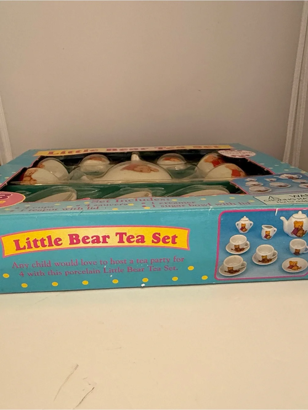 Little Bear Porcelain Tea Set for Kids - Vintage #9